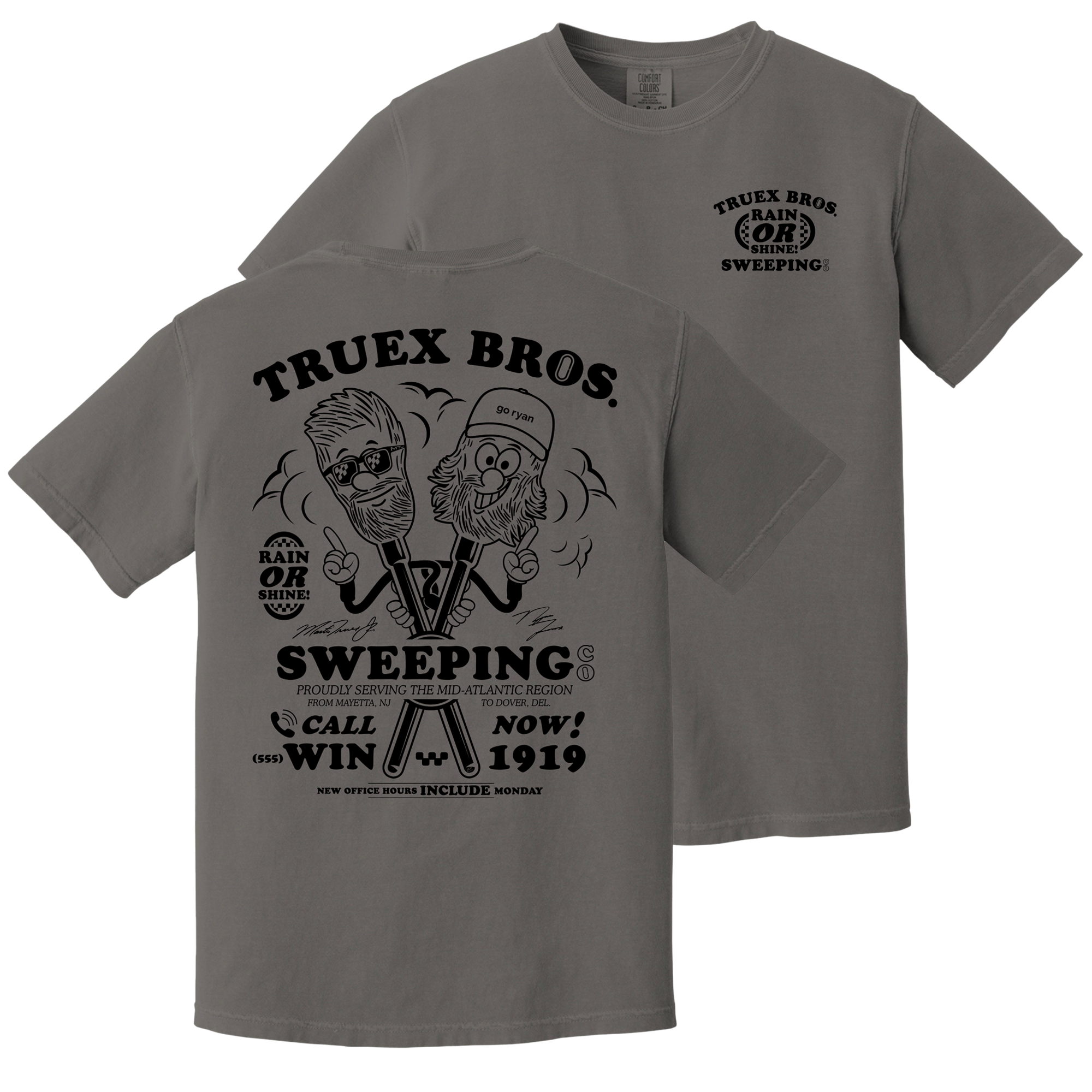 Truex Brothers Sweeping Co. Tee