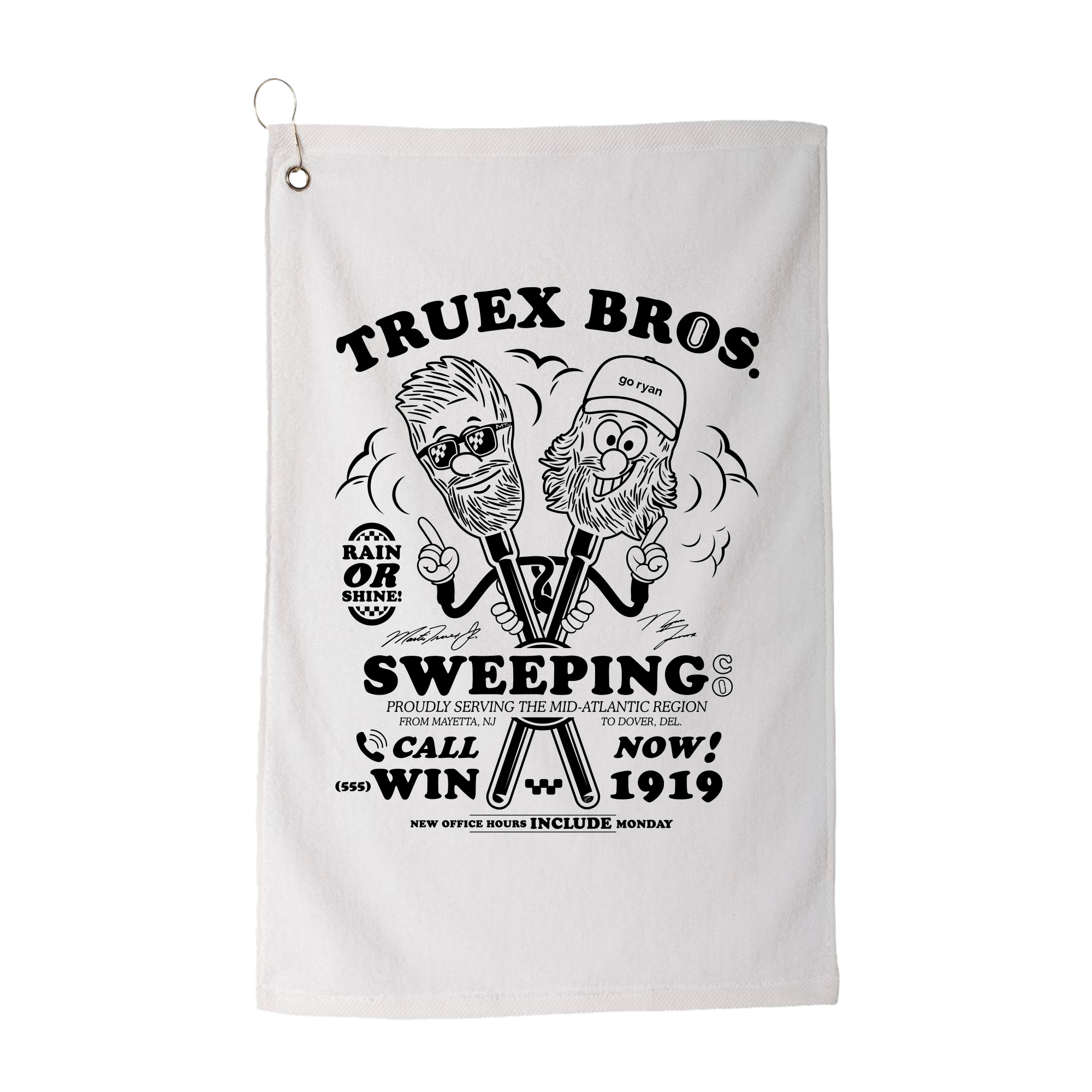 Truex Brothers Sweeping Co. Towel